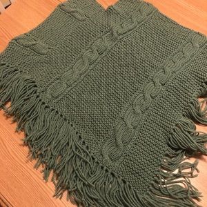 Kids handmade poncho